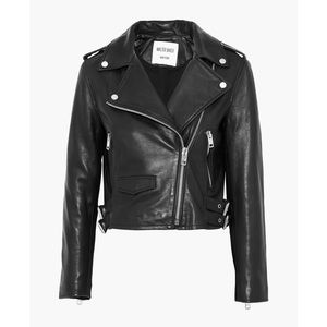 Walter Baker genuine leather moto jacket NWT